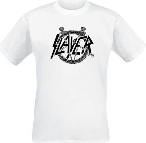 Slayer High Contrast Inverted Eagle Tričko bílá
