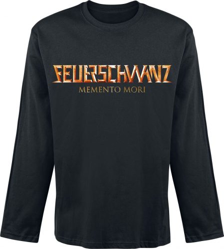 Feuerschwanz Cover Collage Tričko s dlouhým rukávem černá