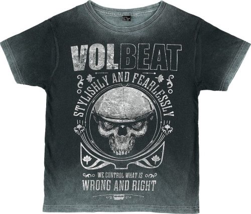 Volbeat Kids - Wrong And Wright detské tricko petrolejová