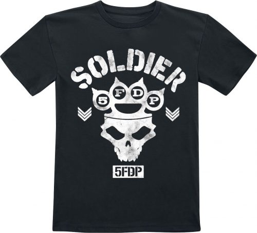 Five Finger Death Punch Kids - Soldier detské tricko černá
