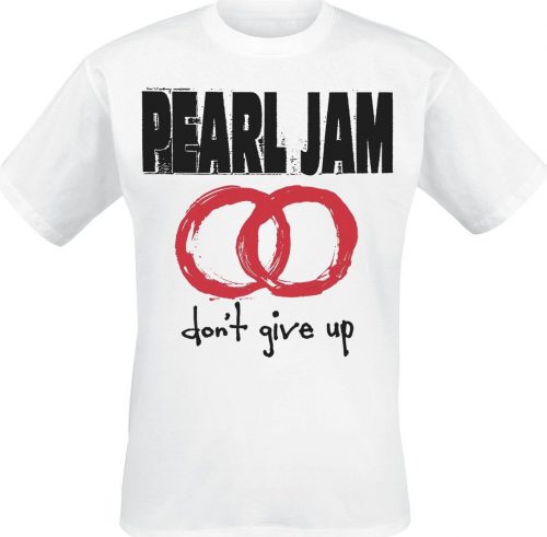Pearl Jam Don't Give Up Tričko bílá