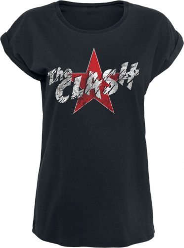 The Clash Star Logo Dámské tričko černá
