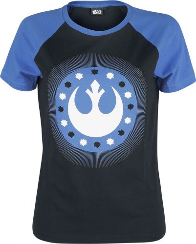 Star Wars Circle Dámské tričko cerná/modrá