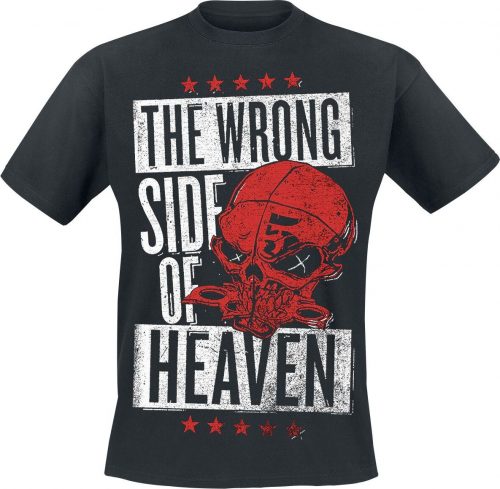 Five Finger Death Punch The Wrong Side Of Heaven - The Righteous Side Of Hell Tričko černá