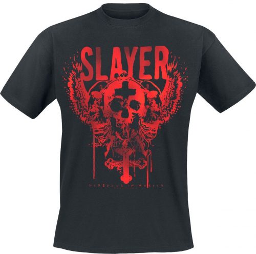 Slayer Diabolus Totem Tričko černá