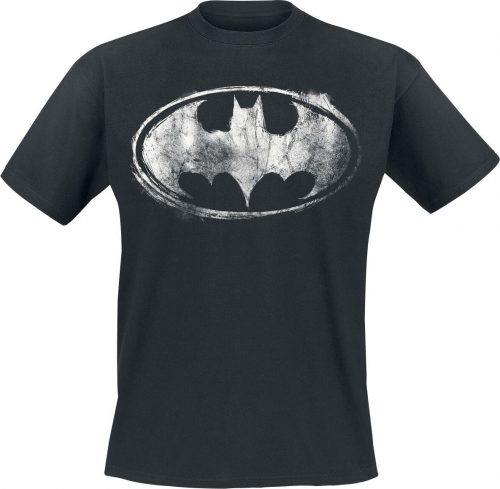 Batman Smudge Logo Tričko černá