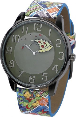 Teenage Mutant Ninja Turtles Pizza Náramkové hodinky vícebarevný