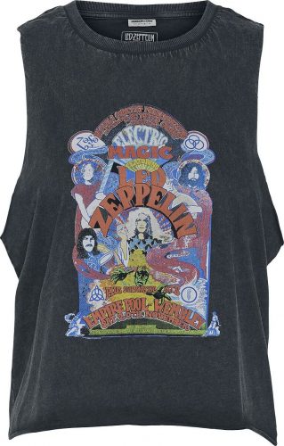 Led Zeppelin Noisy May - Electric Magic Dámský top charcoal