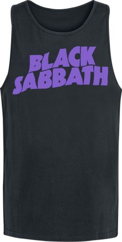 Black Sabbath Logo Tank top černá