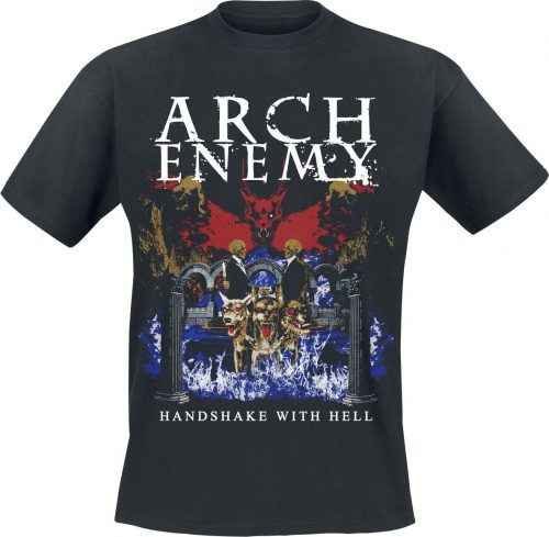 Arch Enemy Handshake With Hell Tričko černá
