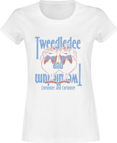 Alice in Wonderland Tweedles Dámské tričko bílá