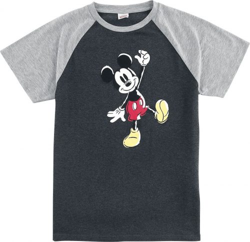 Mickey & Minnie Mouse Kids - Hello Everybody detské tricko šedá