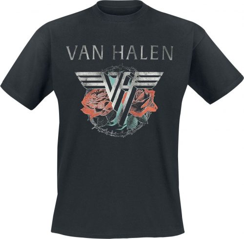 Van Halen Tour 1984 Tričko černá