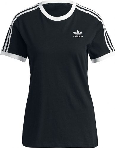 Adidas 3 Stripes Tee Dámské tričko cerná/bílá