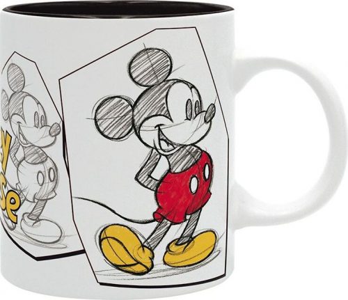 Mickey & Minnie Mouse Sketch Hrnek vícebarevný