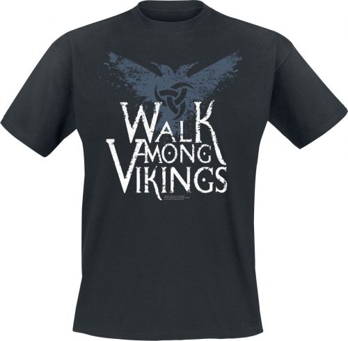 Vikings Valhalla - Walk Among Vikings Tričko černá