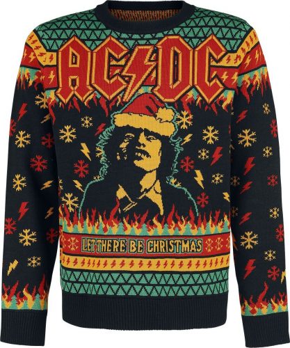 AC/DC Holiday Sweater 2021 Pletený svetr vícebarevný