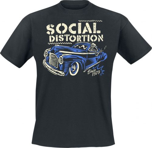 Social Distortion Vintage Ride Tričko černá
