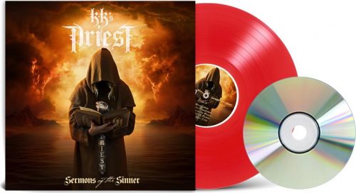 KK's Priest Sermons of the sinner LP & CD barevný