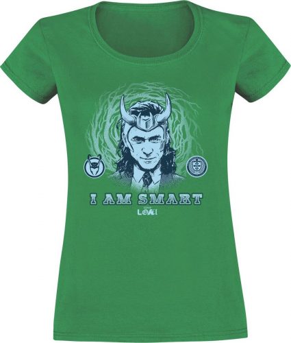 Loki Godly Intellect Dámské tričko zelená