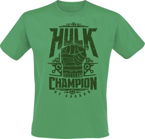 Hulk Champion Of Sakaar Tričko zelená