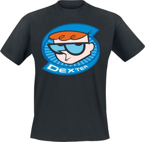 Dexter's Laboratory Dexter Tričko černá