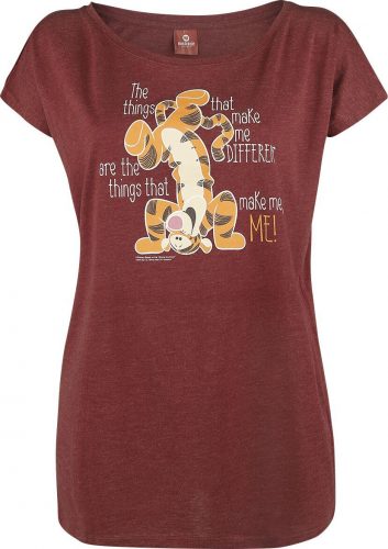 Medvídek Pu Tigger - Different Dámské tričko směs červené