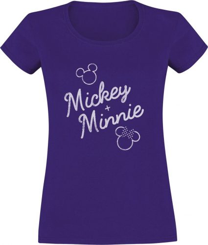 Mickey & Minnie Mouse Signed Dámské tričko šeríková