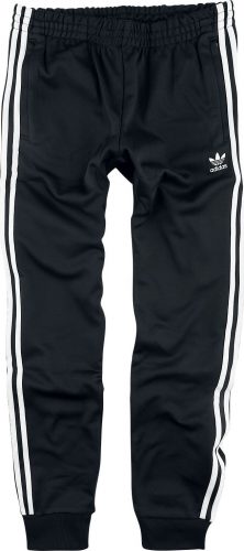 Adidas Športové nohavice Superstar Tepláky cerná/bílá