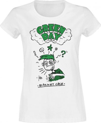 Green Day Basket Case Doodle Dámské tričko bílá
