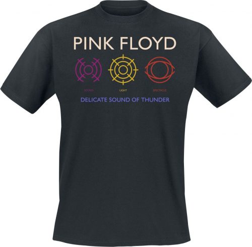 Pink Floyd Delicate Sound Of Thunder Symbols Tričko černá