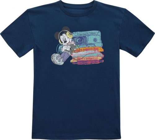 Mickey & Minnie Mouse Kids - Tapes detské tricko modrá