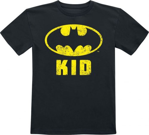 Batman Kids - Logo - Kid detské tricko černá