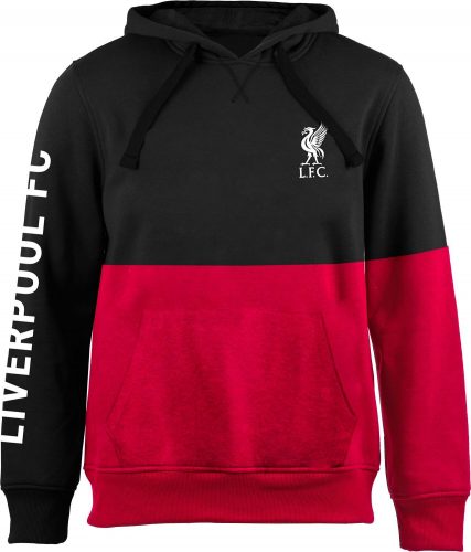 FC Liverpool Mikina s kapucí cerná/cervená
