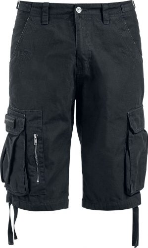 Black Premium by EMP Army Vintage Shorts Šortky černá