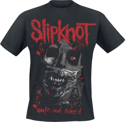 Slipknot Wait & Bleed Tričko černá
