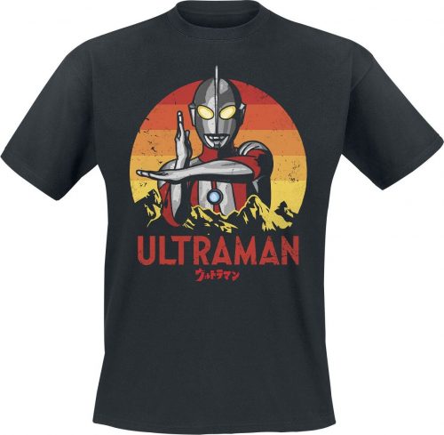 Ultraman Gradient Tričko černá