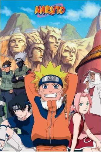 Naruto Group plakát vícebarevný