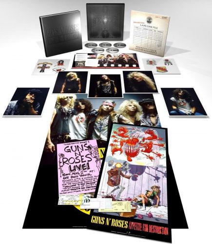 Guns N' Roses Appetite For Destruction 4-CD & Blu-ray standard