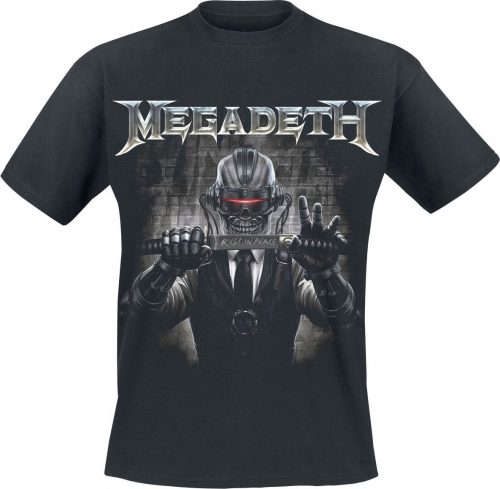 Megadeth Rust In Peace Sword Tričko černá