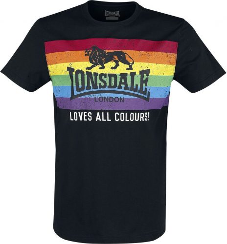 Lonsdale London Marley Tričko černá