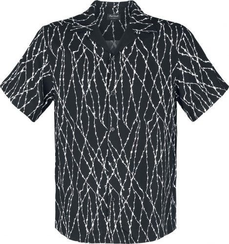 Chet Rock Tričko Barbed Wire Košile cerná/bílá