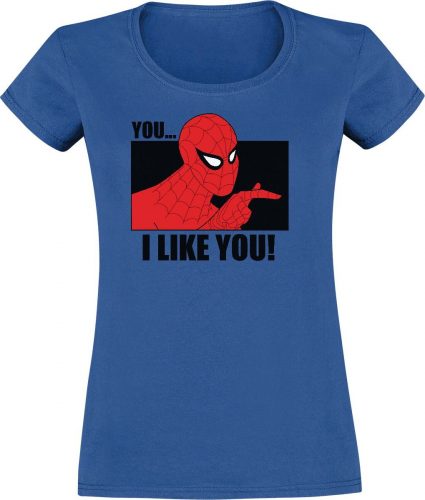 Spider-Man I Like You Dámské tričko modrá