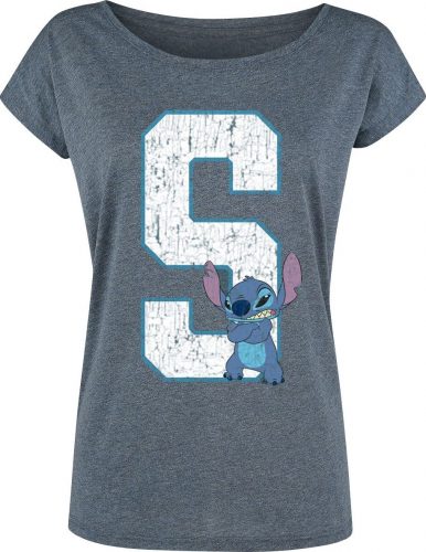 Lilo & Stitch 626 - Stitch Dámské tričko smíšená modrá
