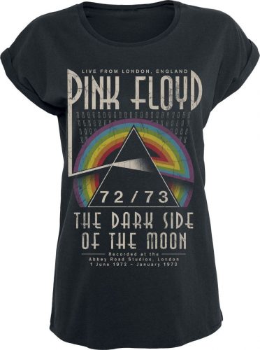 Pink Floyd Dark Side - Circle Dámské tričko černá