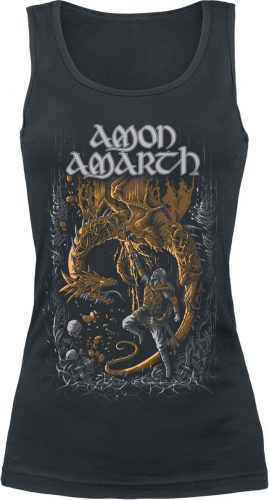 Amon Amarth Fafner's Gold Dámský top černá