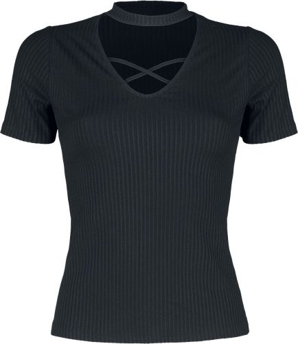 Outer Vision Woman's Top Florines Dámské tričko černá