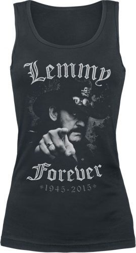 Motörhead Lemmy - Forever Dámský top černá