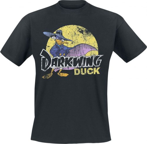 Darkwing Duck A Duck Night Rises Tričko černá