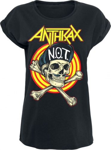 Anthrax N.O.T. Man Skull Dámské tričko černá